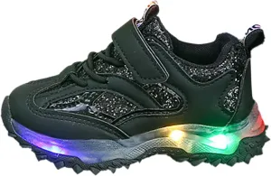 Spring Summer Boys Girls Sports Sneakers Toddler Infant Baby Casual Tennis Light Up Platform Chunky Heel Shoes
