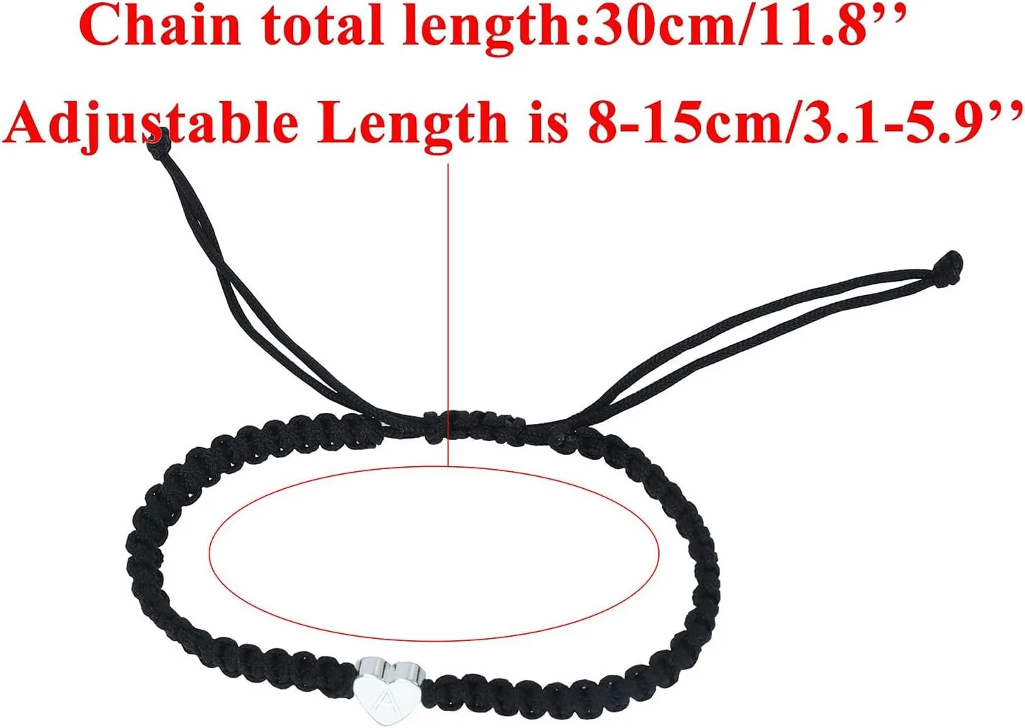 Strand Stretch Bangles Bracelets for Women 26 Initial Bracelet Copper Heart Letter Woven Bracelet Dainty Heart Charm Bracelet Woven Bracelet For Men Women Girls Tennis Bracelet for Bridal