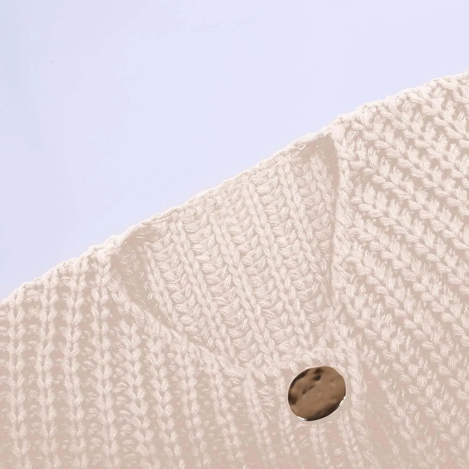 Sweater Vest for Women Cropped Sweater Vest Top Chunky Knit Vest Button Crochet Top Oversized Sleeveless Cardigan Top