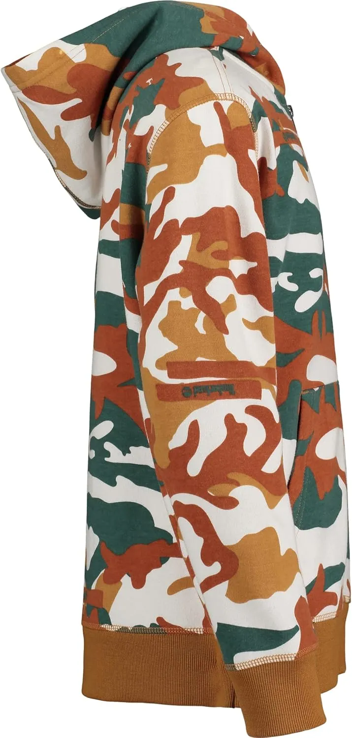 Timberland Boys' Long Sleeve Fleece Full Zip Hoodie Legacy