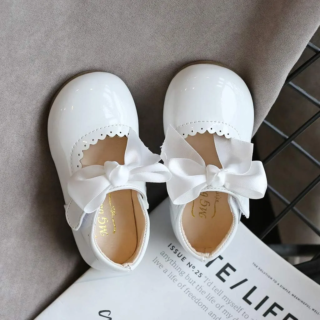 Toddler Boys Dress Shoes Infant Knot Kids Leather Girls Toddler Sandals Princess Shoes Baby Baby Canvas Shoes for Boys
