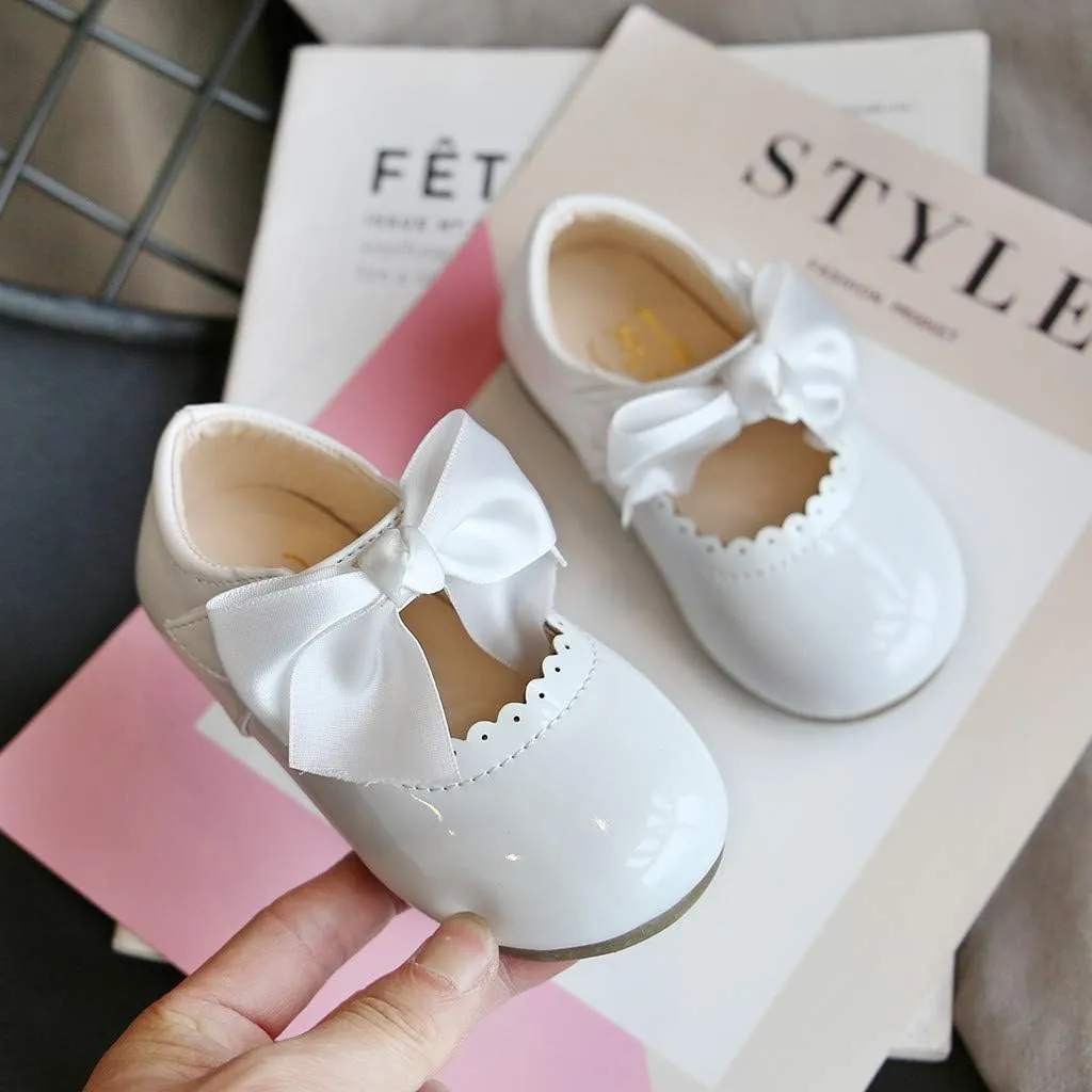 Toddler Boys Dress Shoes Infant Knot Kids Leather Girls Toddler Sandals Princess Shoes Baby Baby Canvas Shoes for Boys