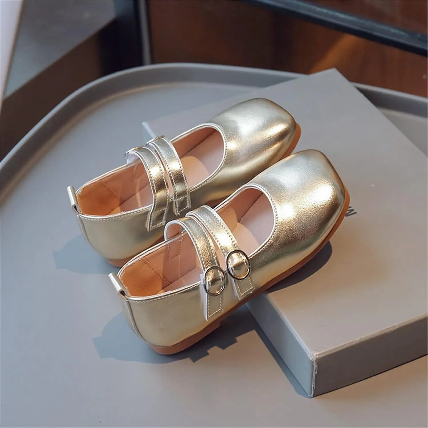 Toddler Pool Sandals Girl Little Girls Dress Shoes Ballet For Girls Wedding Party School Church Sandals for Babies Girls