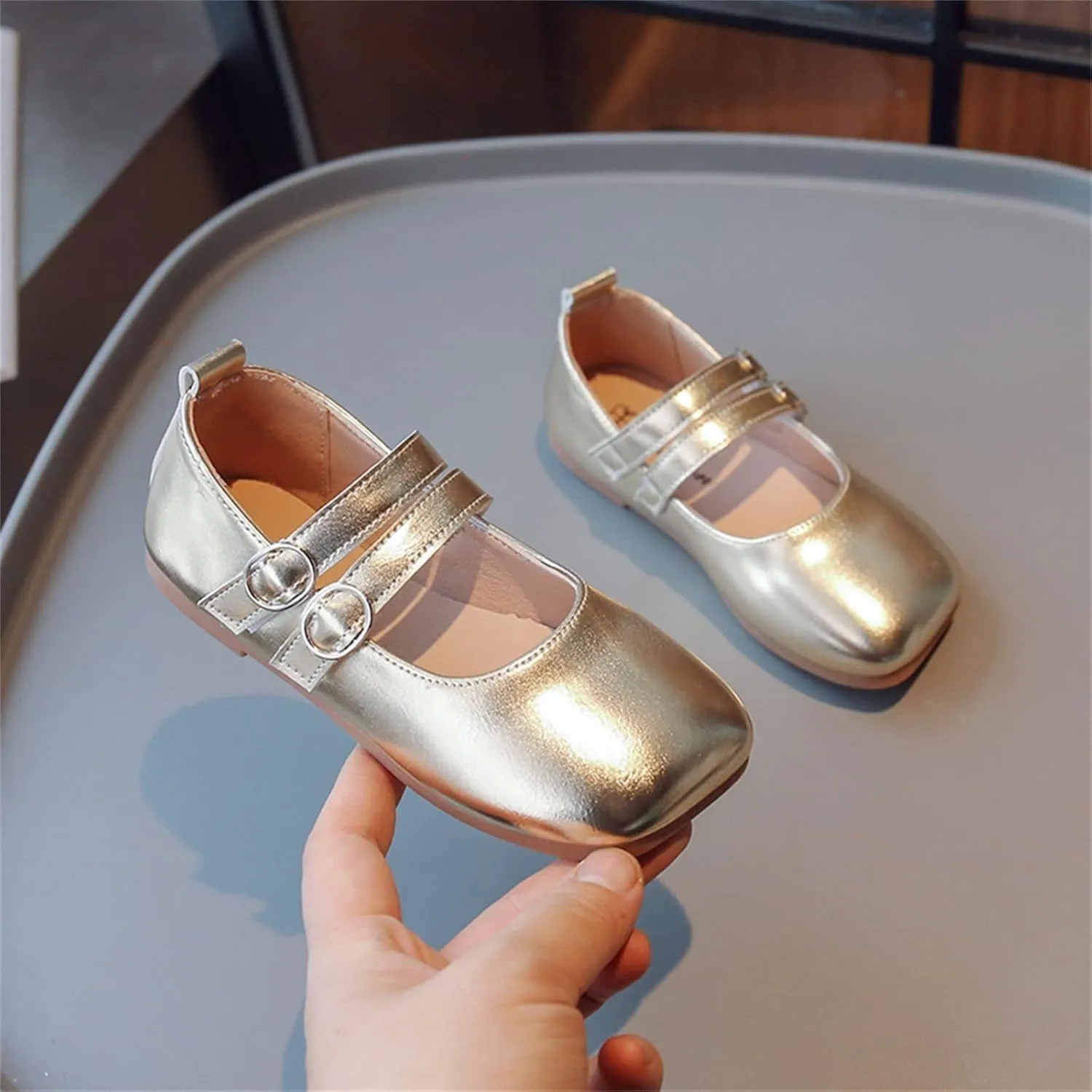 Toddler Pool Sandals Girl Little Girls Dress Shoes Ballet For Girls Wedding Party School Church Sandals for Babies Girls
