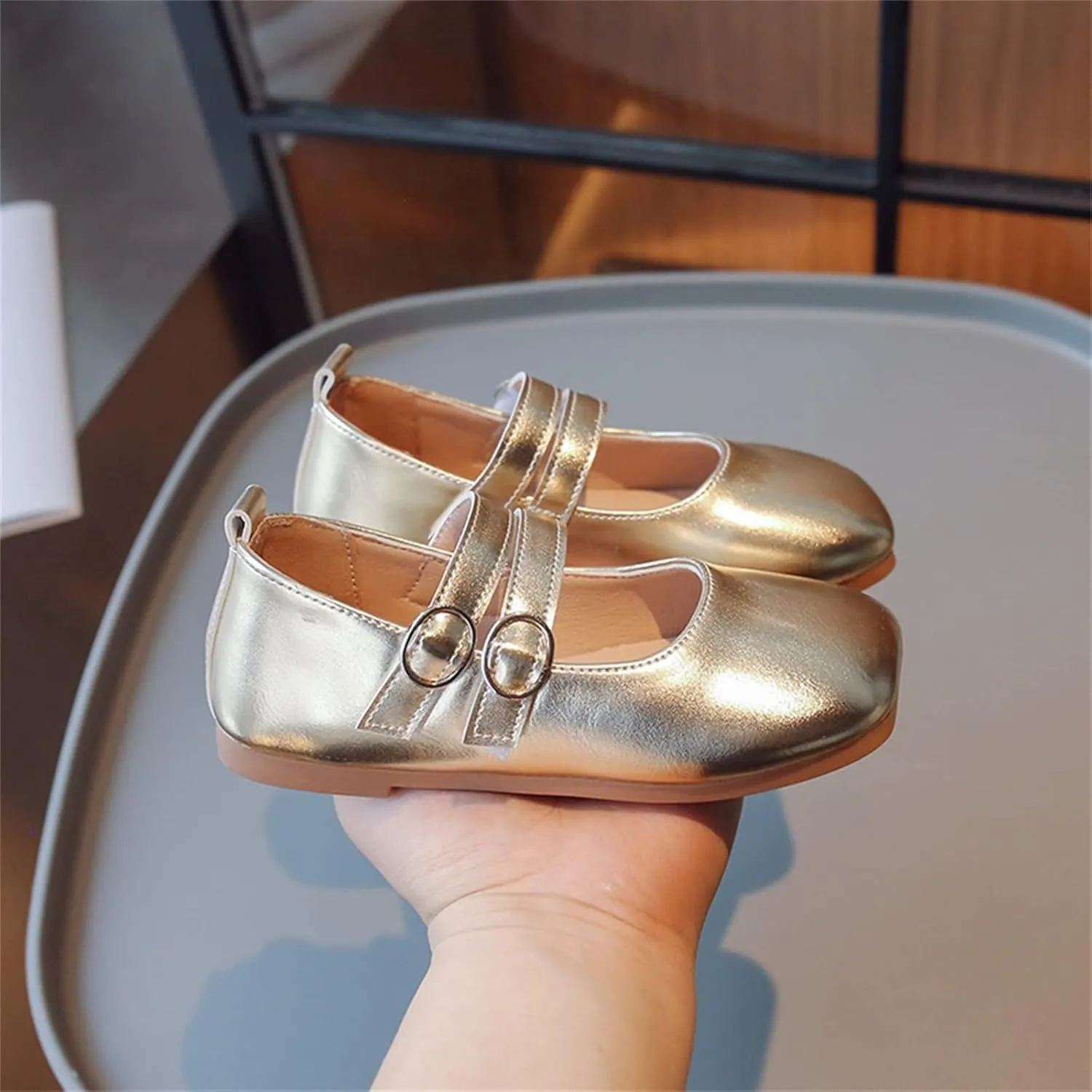 Toddler Pool Sandals Girl Little Girls Dress Shoes Ballet For Girls Wedding Party School Church Sandals for Babies Girls