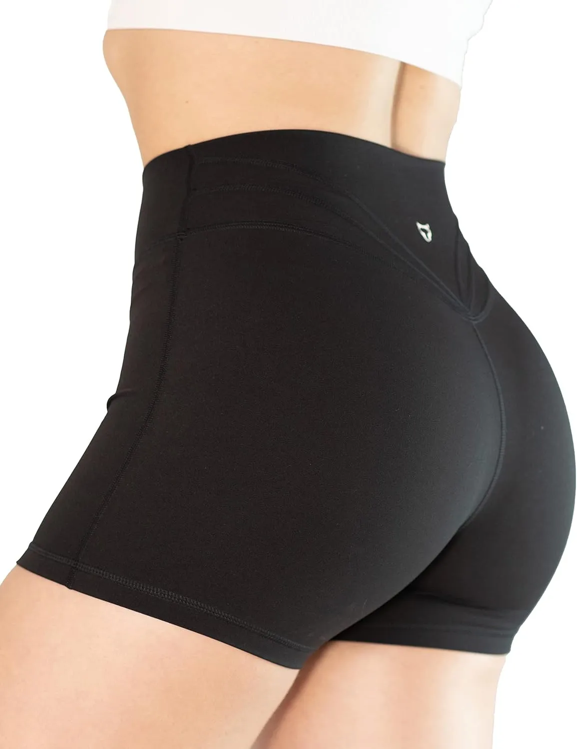 TomTiger Workout Shorts for Women High Waist Gym Shorts Bike Running Active Exercise Yoga Shorts Tummy Control