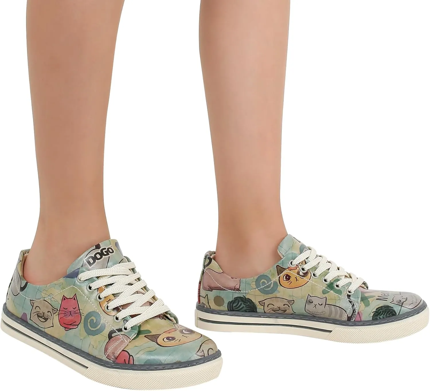 Vegan Leather Sneakers for Women - Handmade and Unique Fashion Sneakers for Women