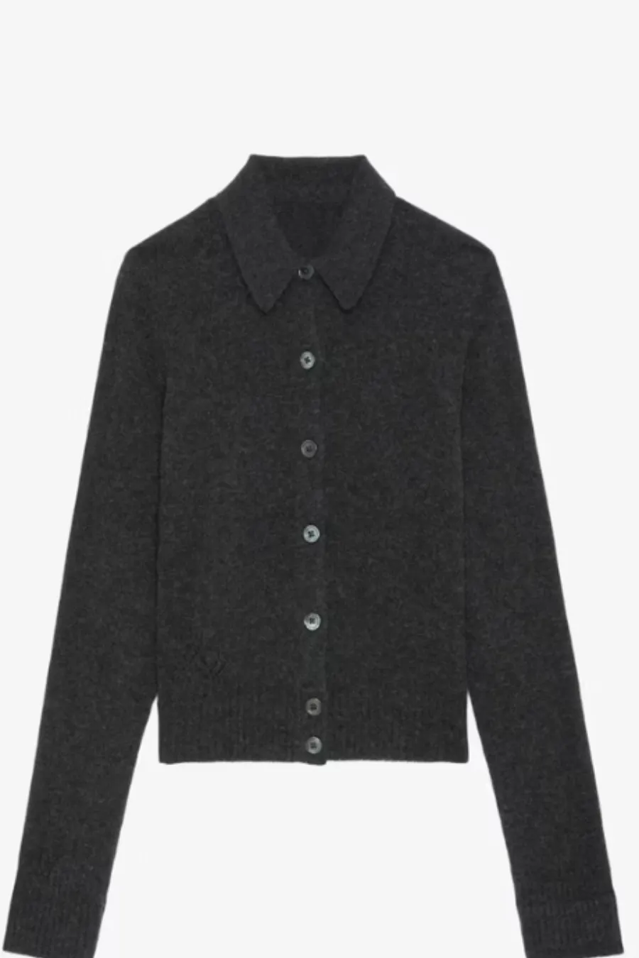 Voltia Cashmere Cardigan Anthracite