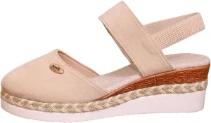 Wedge Sandals for Women Summer Espadrilles Wedges Pointed Toe Ankle Strap Platform Sandals, Comfortable Cork Closed Toe Espadrilles Casual Orthopedic Sandal with Arch Support