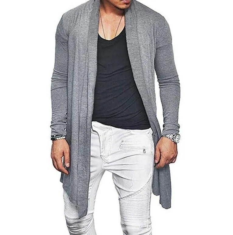 West Louis Outerwear Autumn Cotton Blend Cardigan