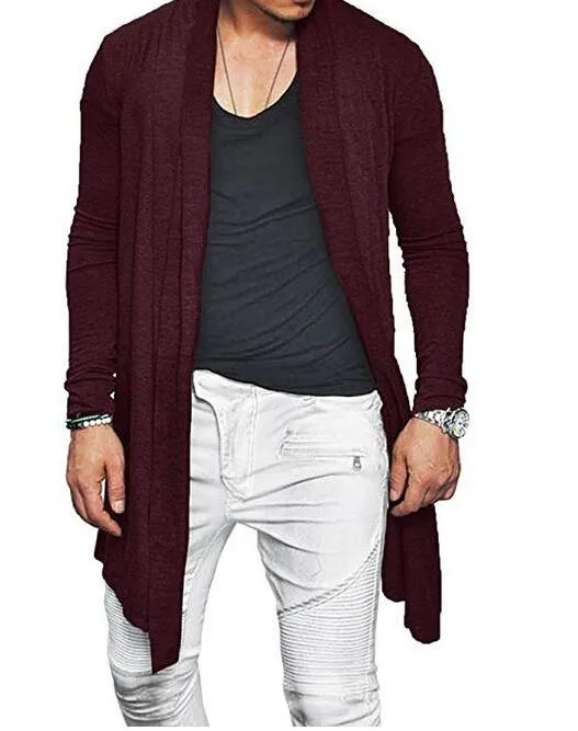 West Louis Outerwear Autumn Cotton Blend Cardigan
