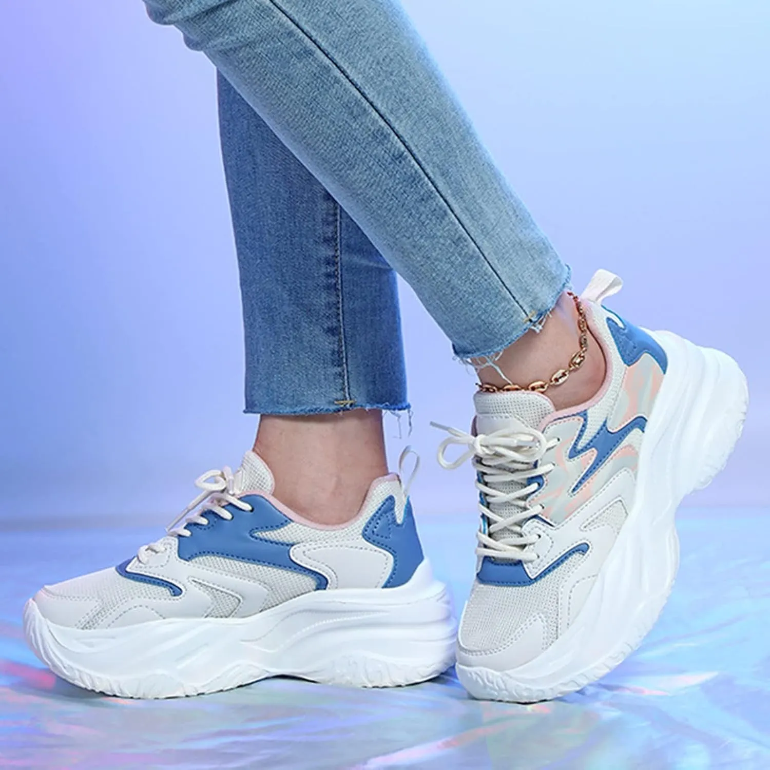 Women Lightweight Slip On Shoes Casual Comfortable Walking Sneakers Canvas Flats Non Slip Breathable Loafers