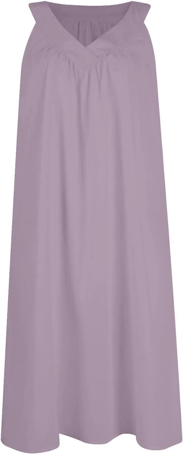 Women Summer Dresses Sleeveless V Neck Tank Sundress Cruise Outfits Beach Going Out Mini Shift Dress 2025