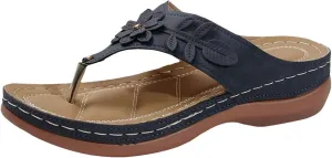 Womens Arch Support Soft Cushion Flip Flops Yoga Mat Comfortable Walking Thong Sandals Slip On Wedge Sandal Indoor Outdoor for Summer