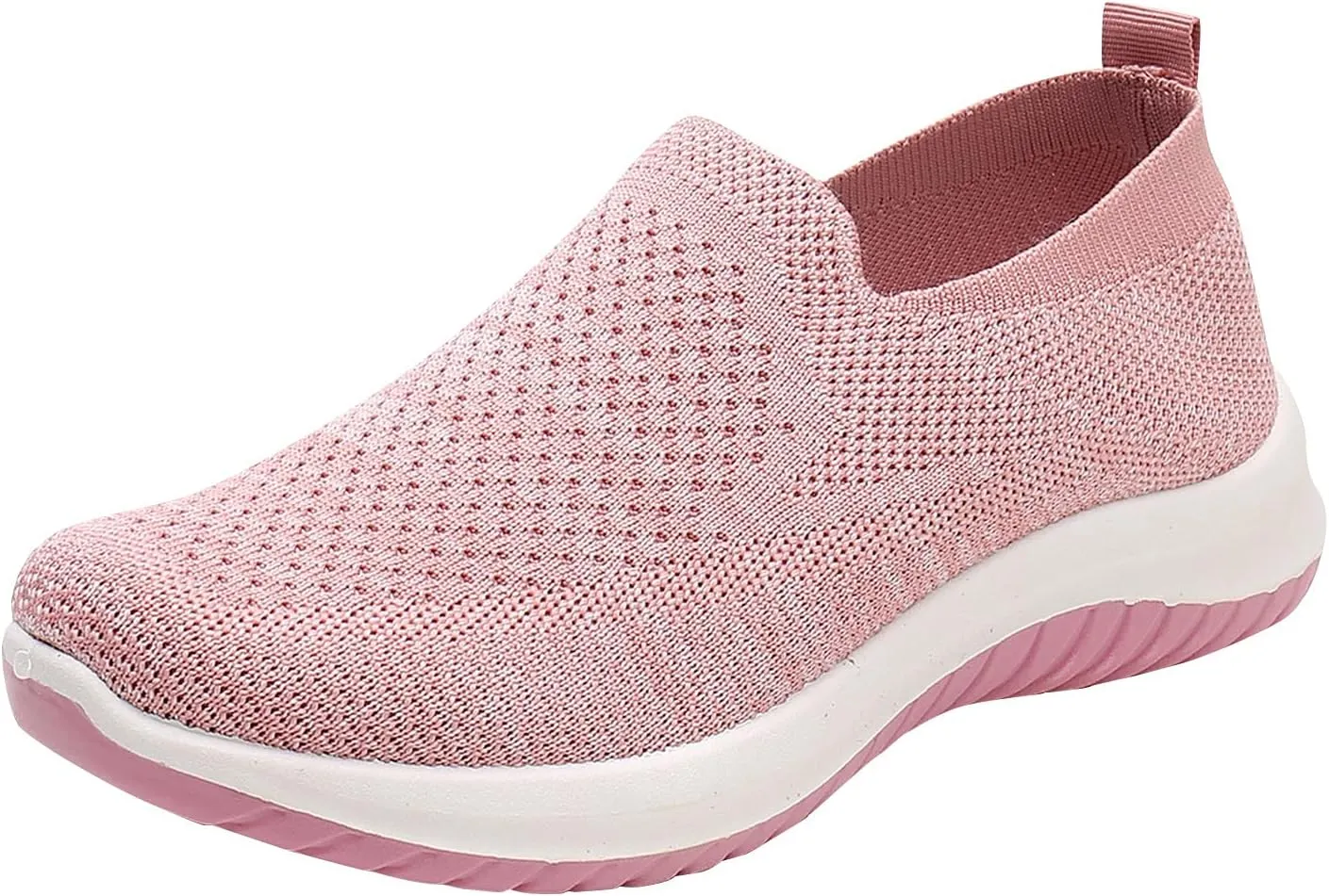 Women's Canvas Slip on Low Top Fashion Orthopedic Sneakers for Women Non Slip Loafer Shoes Classic Comfortable Flat Breathable Casual Shoes Comfortable Walking Shoes