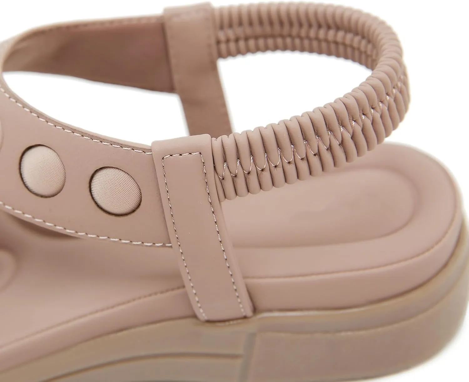 Women's Comfortable Orthopedic Sandals Arch Support Adjustable Double Strap Lightweight Summer Platform Sandals Walking Casual Orthotic Sandals