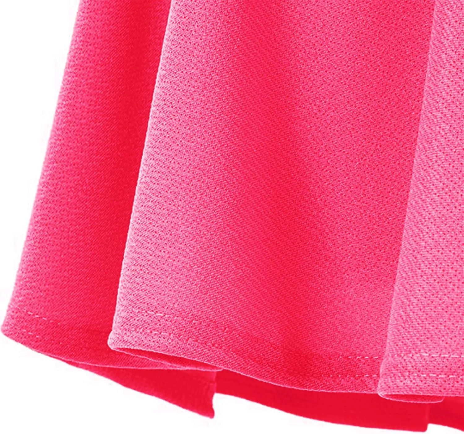 Women's Flared Pleated Skater Skirt Basic Casual High Waisted Ruffles Flared Mini Lingerie Skirts with Shorts