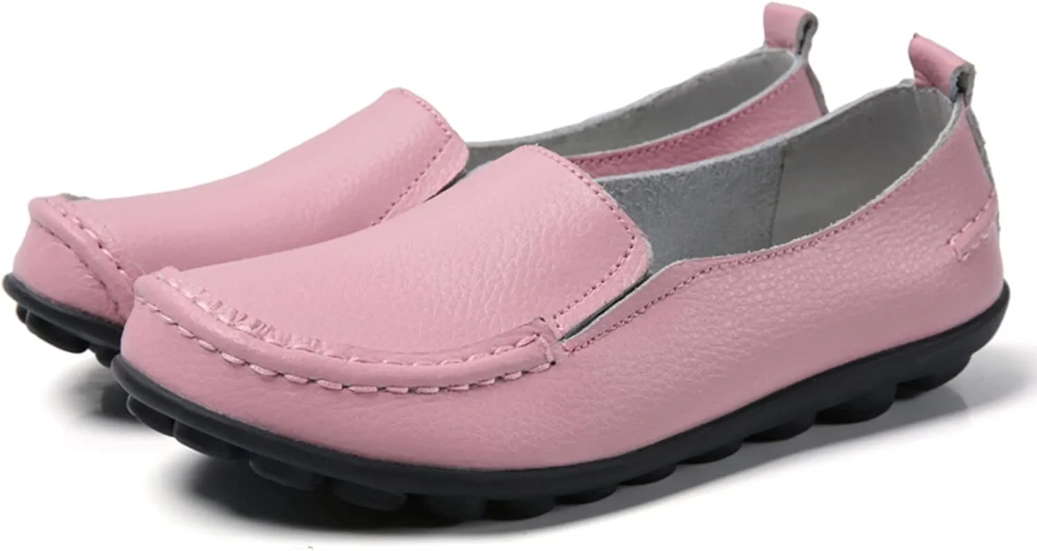Womens Flats Fashion Slip On Sneakers Casual Wide Walking Shoe Comfort Orthopedic Shoes Business Casual Shoes