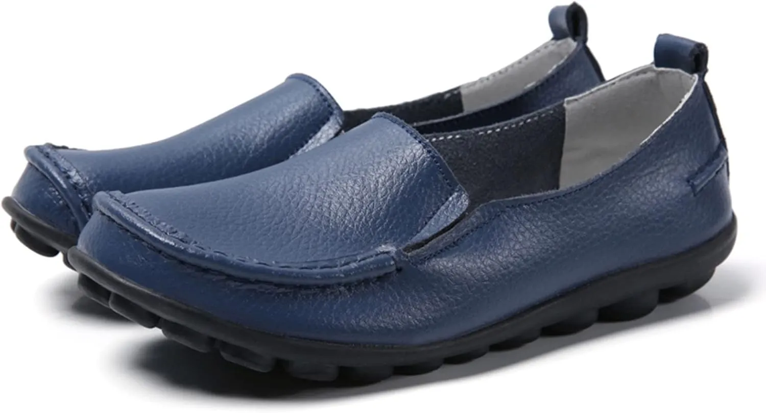 Womens Flats Fashion Slip On Sneakers Casual Wide Walking Shoe Comfort Orthopedic Shoes Business Casual Shoes