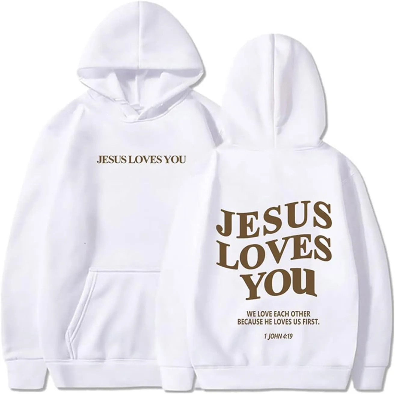 Women's Letter Print Graphic Hoodie Trendy Cute Oversized Long Sleeve Sweatshirt Y2K Drawstring Casual Pullover Top