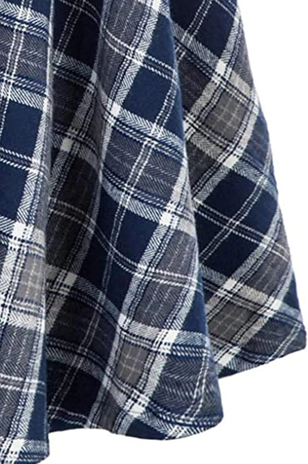 Womens Plaid Skirts Button Down Casual Flowy High Waist Lounge Skirt A Line Trendy Summer Trendy Skirt Clothes