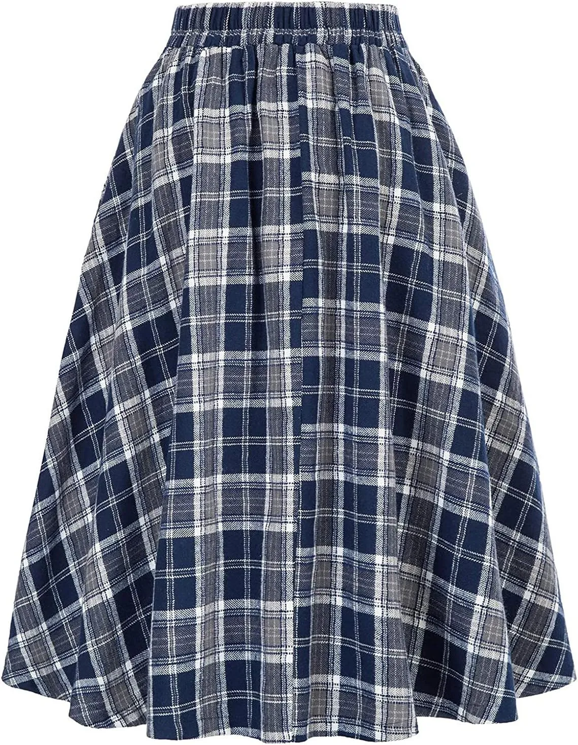 Womens Plaid Skirts Button Down Casual Flowy High Waist Lounge Skirt A Line Trendy Summer Trendy Skirt Clothes