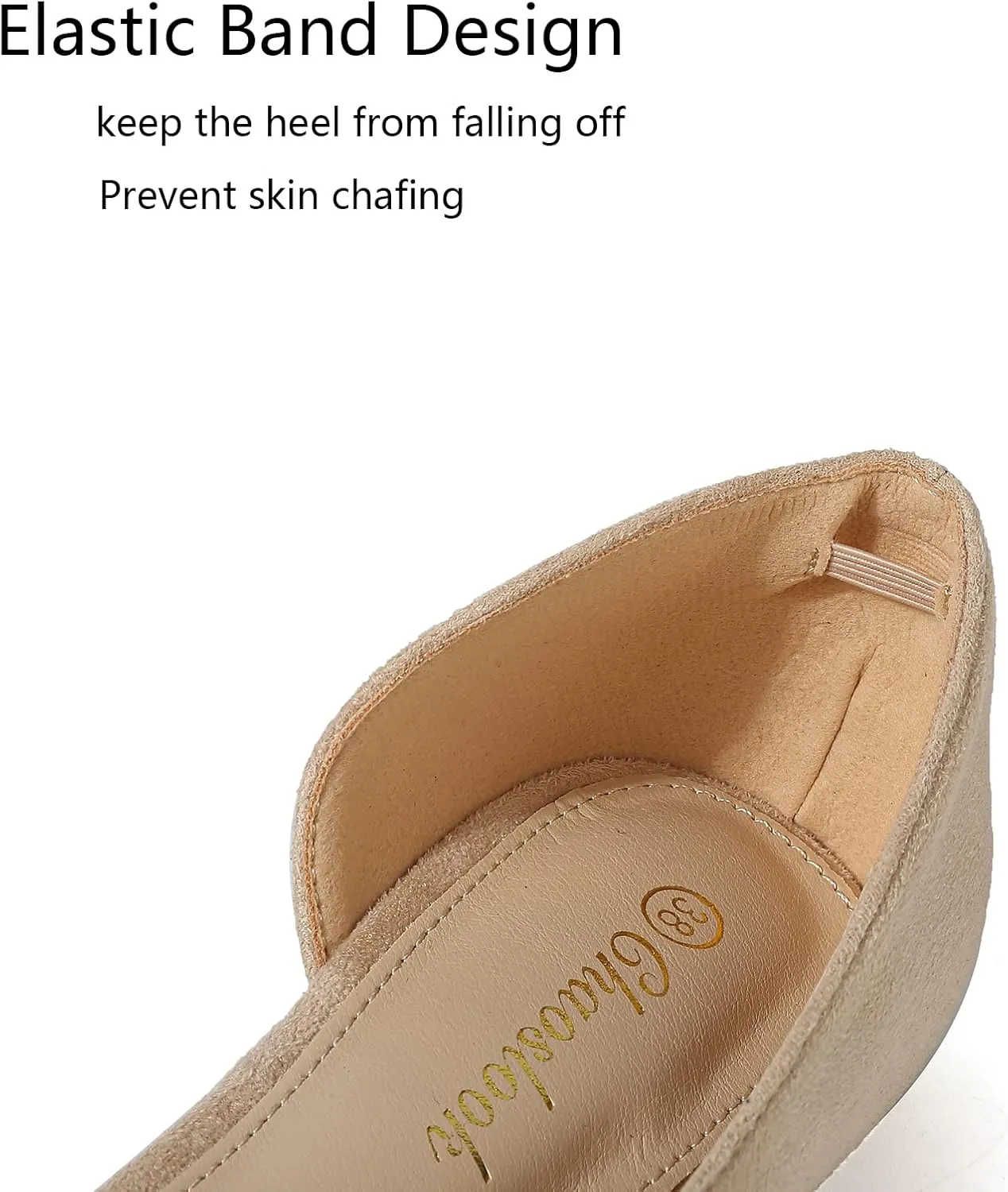 Womens Pointed Toe Black Ballet Flats Comfortable Casual Dress Flats for Women Elegant Memory Foam Flats Shoes with Party Wedding