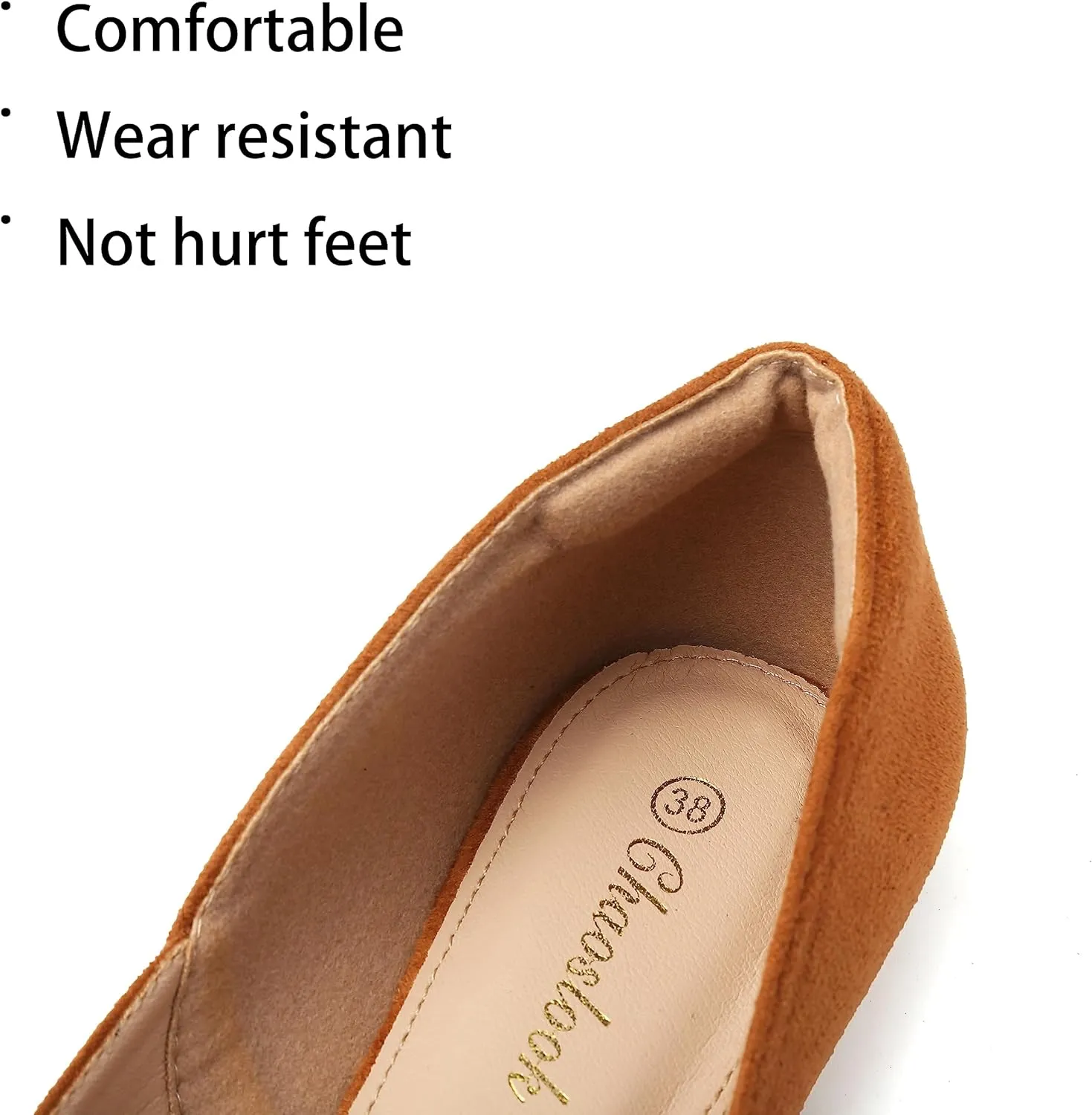 Womens Pointed Toe Black Ballet Flats Comfortable Casual Dress Flats for Women Elegant Memory Foam Flats Shoes with Party Wedding