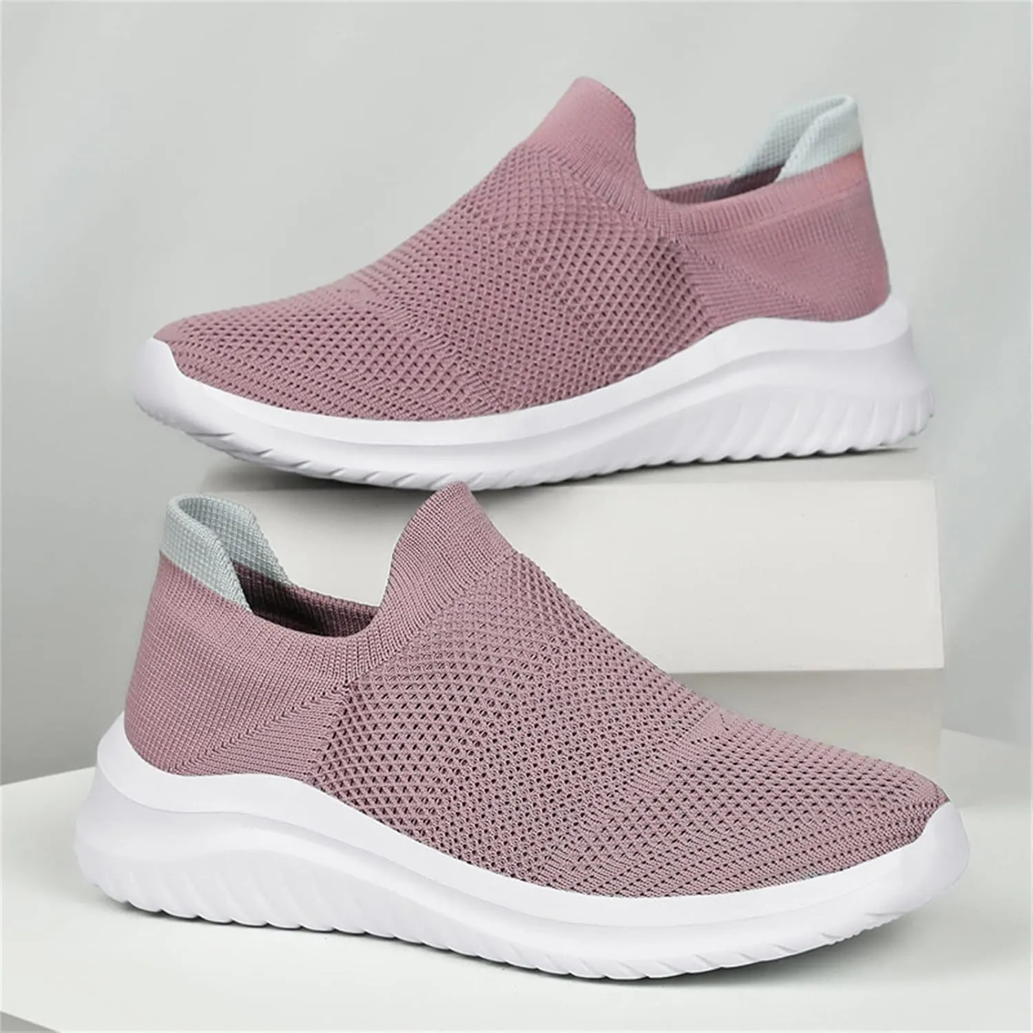 Women's Running Shoes Lightweight Comfortable Walking Tennis Shoes Non Slip Breathable Athletic Workout Sneakers