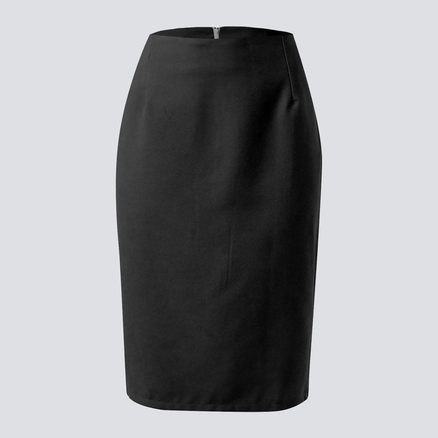 Women's Skirts Solid Casual High Waist Skirt A Line Elegant Summer Skirts Midi Skirt Knee Length Plus Size
