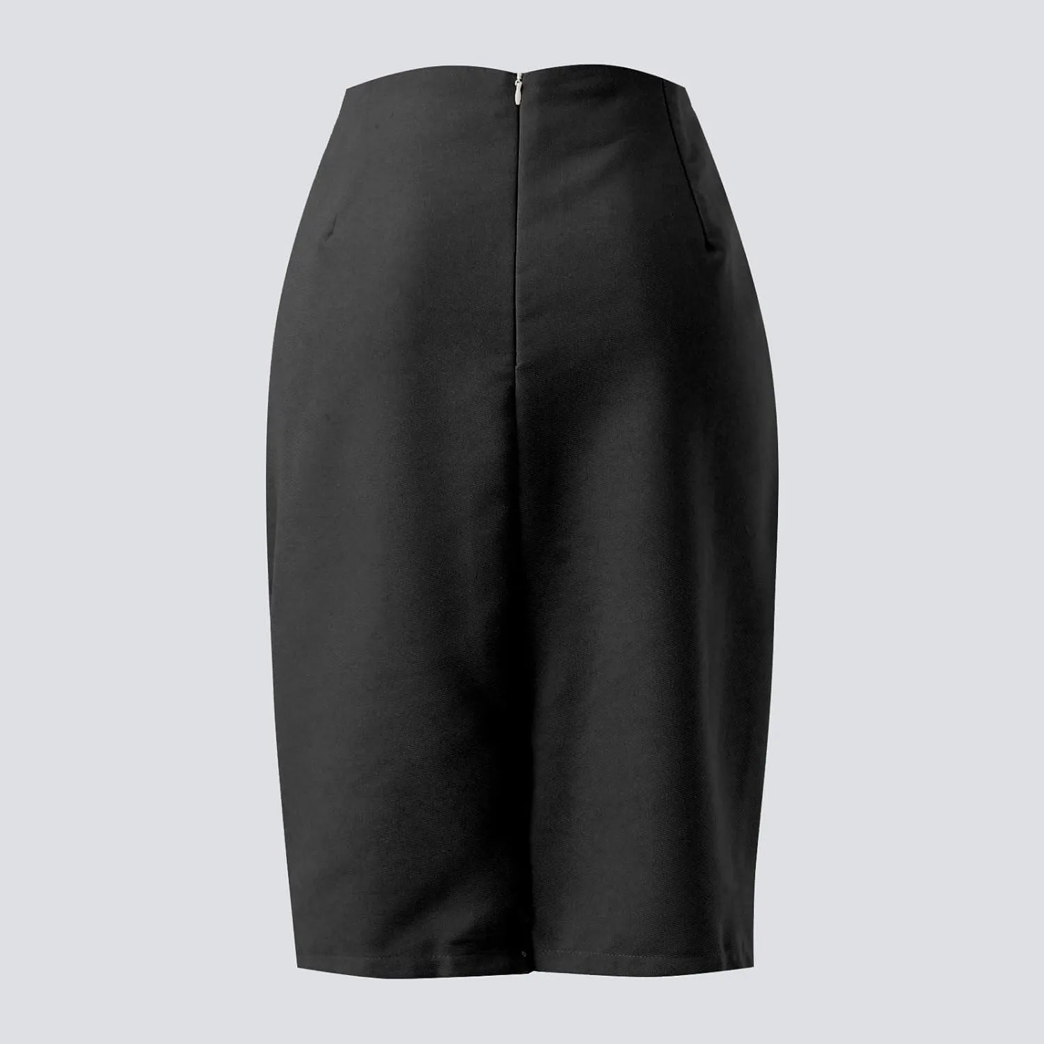 Women's Skirts Solid Casual High Waist Skirt A Line Elegant Summer Skirts Midi Skirt Knee Length Plus Size