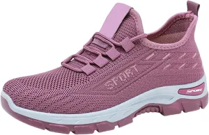Womens Slip On Walking Shoes Mens Wide Toe Box Shoes Comfort Lightweight Breathable Sock Shoe Non-Slip Mesh Casual Fashion Tennis Running Sneakers for Gym Travel Work Shopping Unisex