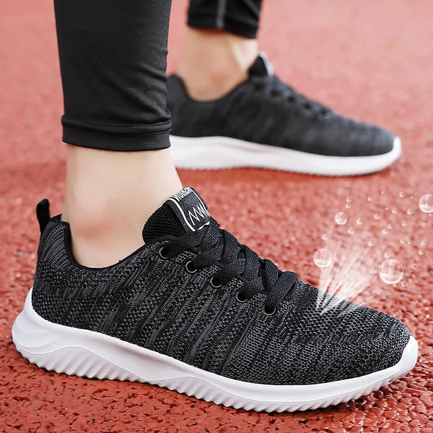 Womens Tennis Shoes 7.5 Wide Walking Shoes for Women Arch Support Slip On Women Athletic Walking Shoes Fashion Sneakers Women Black Sneakers Size 7.5 Women's Slip On Shoes Size 10 Wide Width