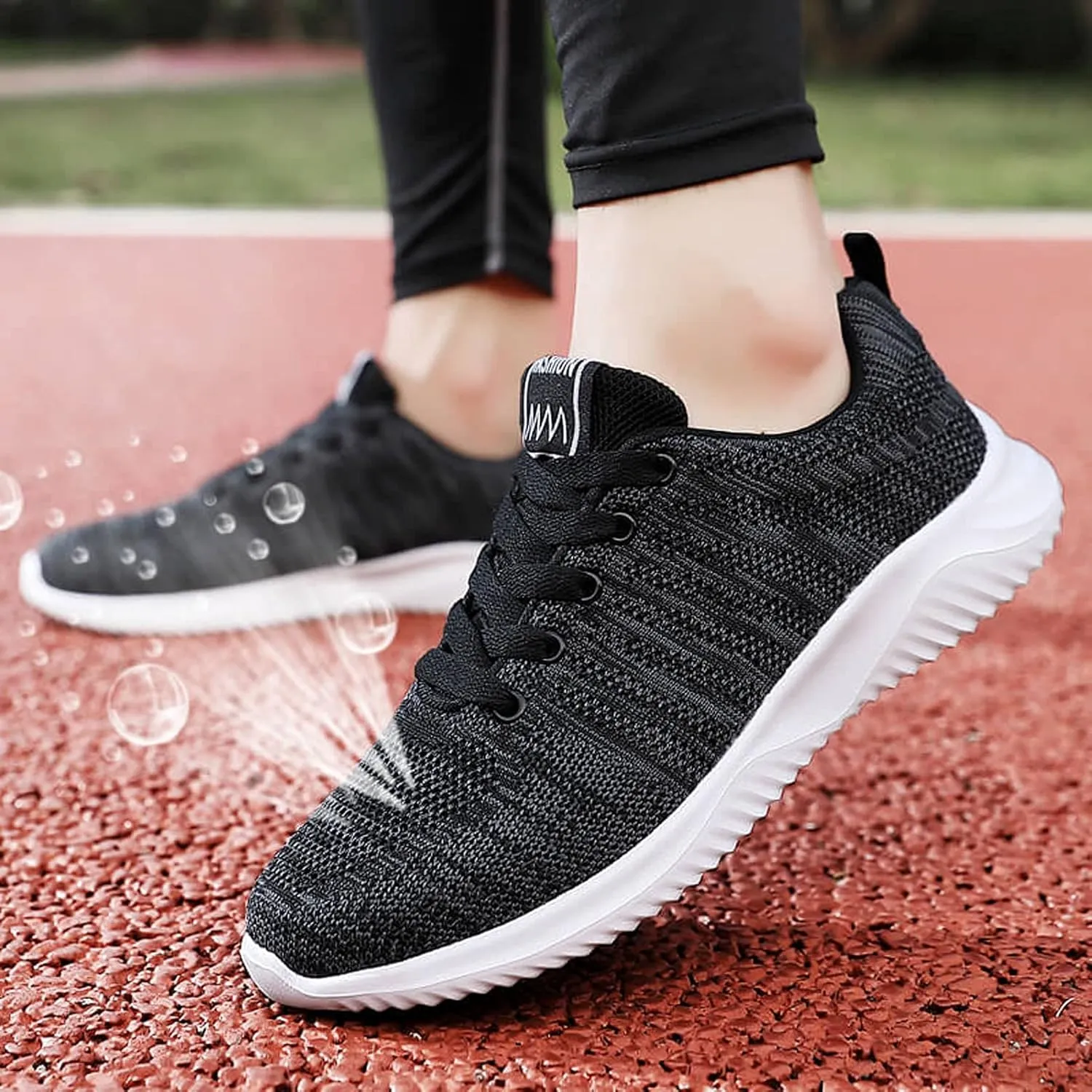 Womens Tennis Shoes 7.5 Wide Walking Shoes for Women Arch Support Slip On Women Athletic Walking Shoes Fashion Sneakers Women Black Sneakers Size 7.5 Women's Slip On Shoes Size 10 Wide Width